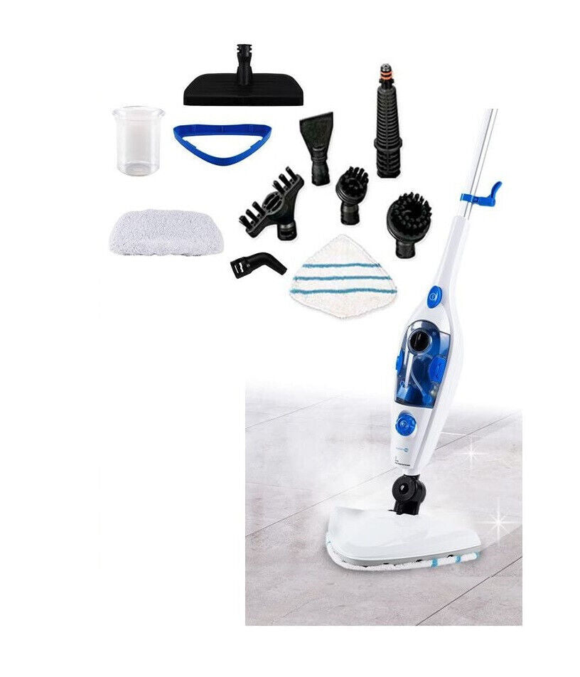 LIVINGTON Cleanica 360 Dampfreinigungssystem Bodenwischer Dampf Boden Reiniger