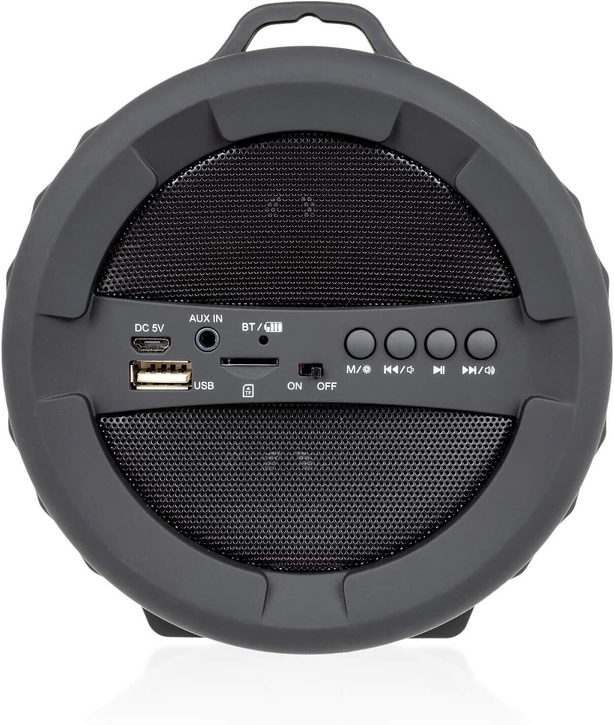 Manta SPK111 Thunder Bluetooth Lautsprecher Musikbox Disco LED tragbare Bluetoot