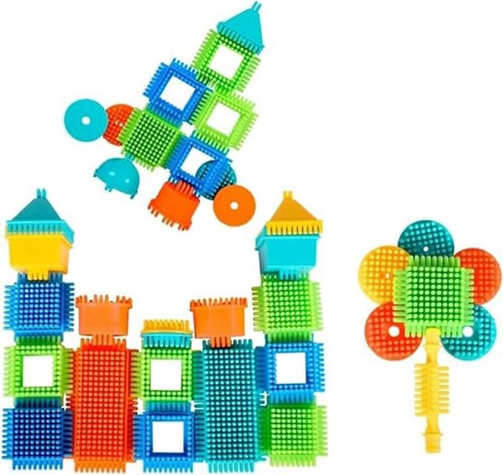 BLOKO 503502 50er Tube, Multicolor Spielzeug Spiel Steine Blöcke Bunt Kunststoff