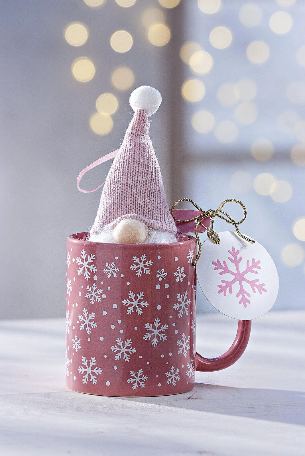 Geschenkset Wichtel "Frosty" Deko Wichtel Tasse Weihnachten Advent Geschenk Set