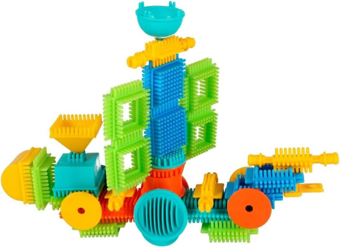 BLOKO 503502 50er Tube, Multicolor Spielzeug Spiel Steine Blöcke Bunt Kunststoff