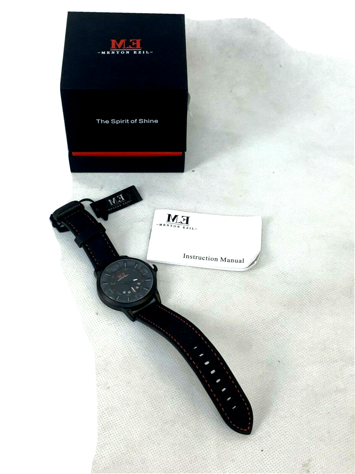 Menton Ezil Freizeit Armbanduhr Quarz Herren-Armbanduhr