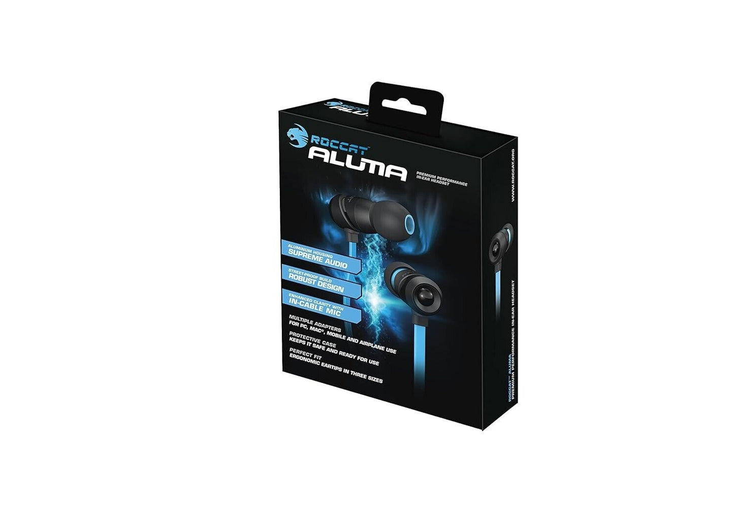 ROCCAT Aluma Premium Performance In-Ear Headset (Aluminium Gehäuse)