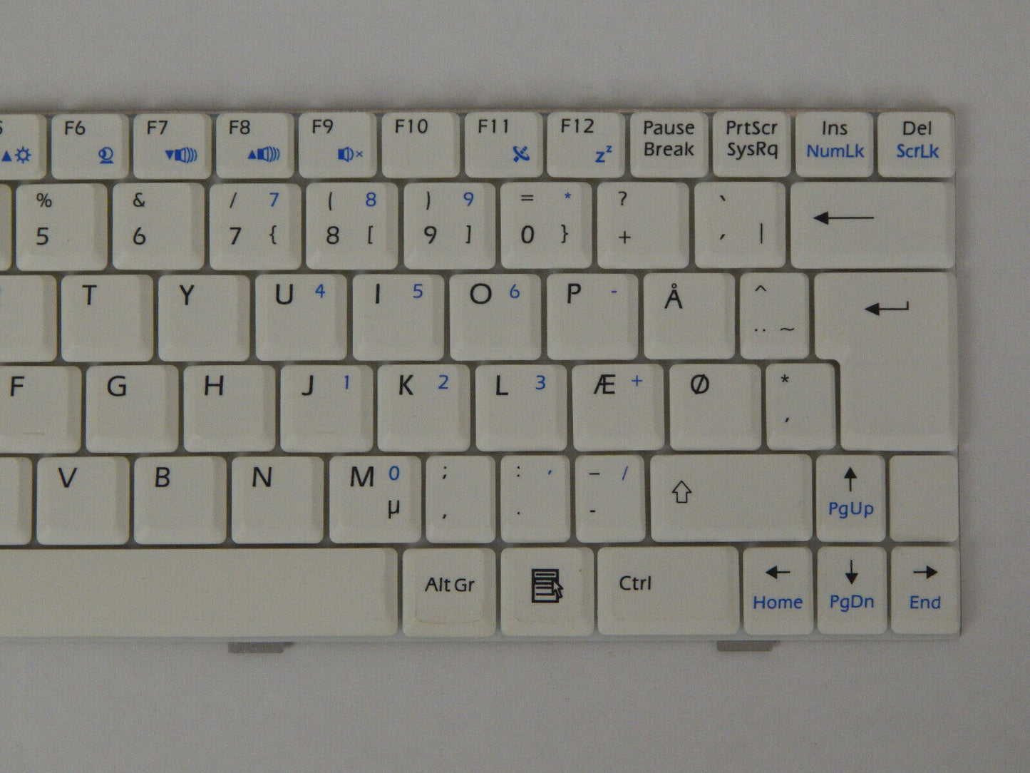 Laptop Tastatur Universal QWERTY Layout Laptoptastatur Notebook Einbau Tastatur