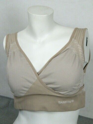 Sankom Sport BH Neuware Büstenhalter XXXL Beige