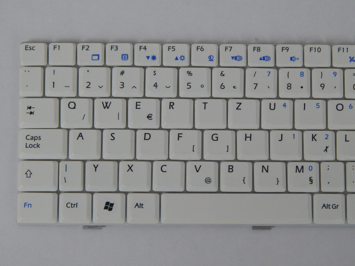 Laptop Tastatur Universal QWERTZ Layout Laptoptastatur Notebook Einbau Tastatur