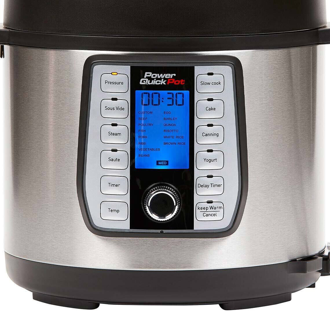 PowerXL Quick Pot Multikocher - ersetzt Ihren Druckkochtopf, Herd, Backofen