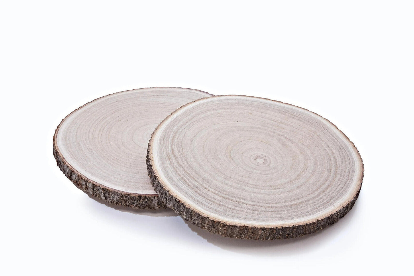 Platzteller "Baumscheiben" 2er-Set