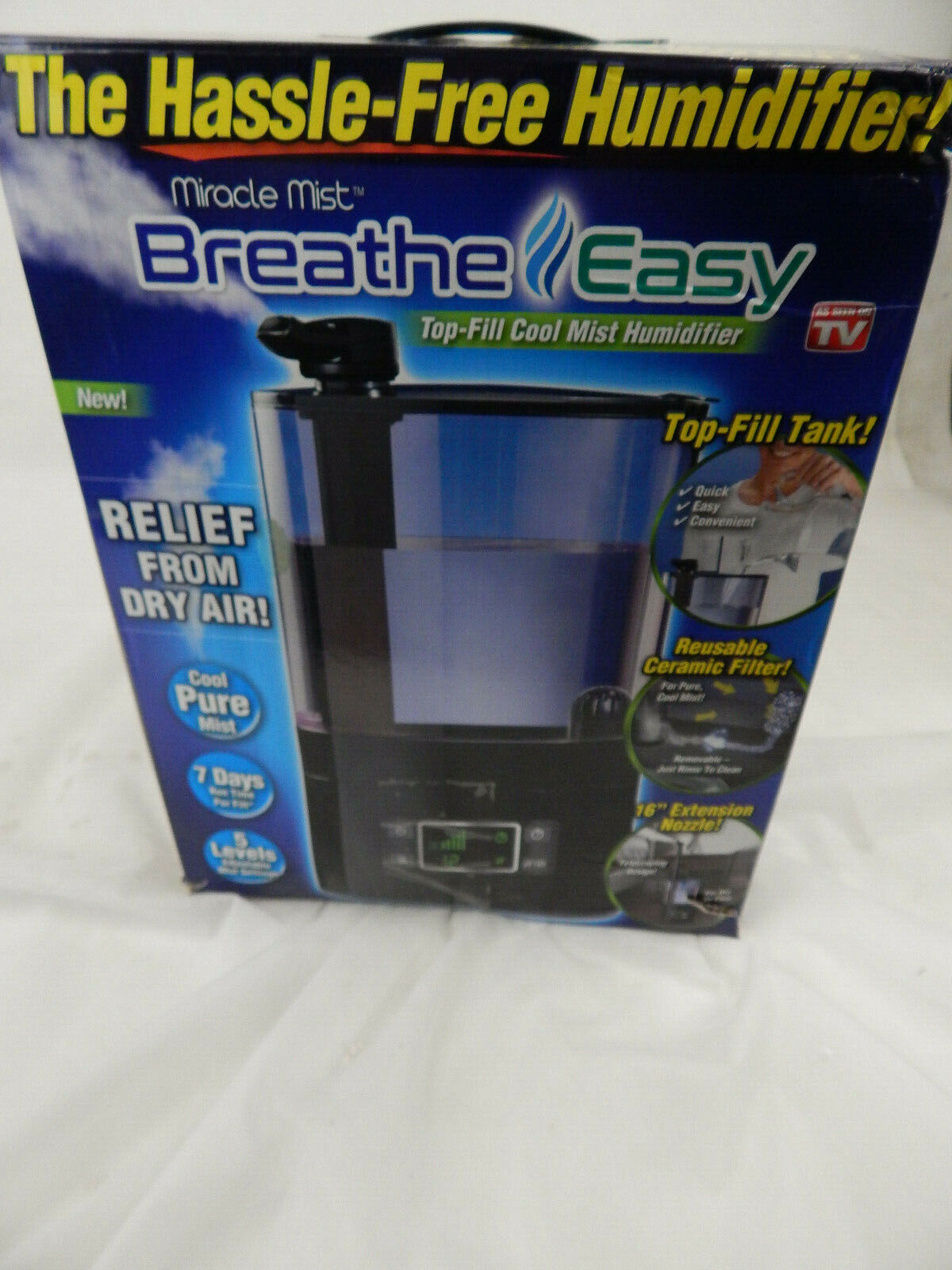Breathe Easy Humidifier Ultra Cool Mist