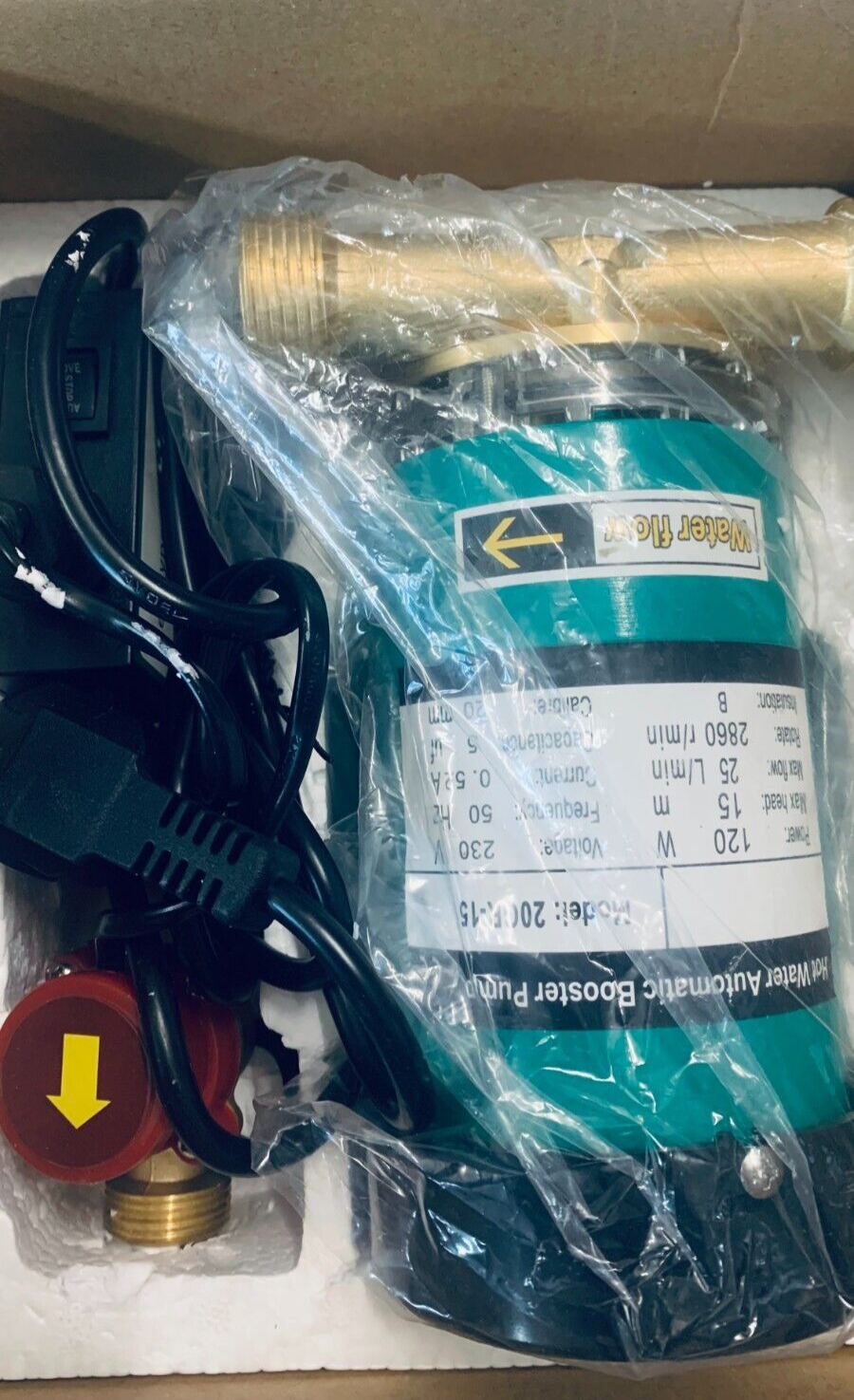 Automatisch Druckerhöhungspumpe Boosterpumpe Booster Pumpe 120w 25L/min Umwälzpu
