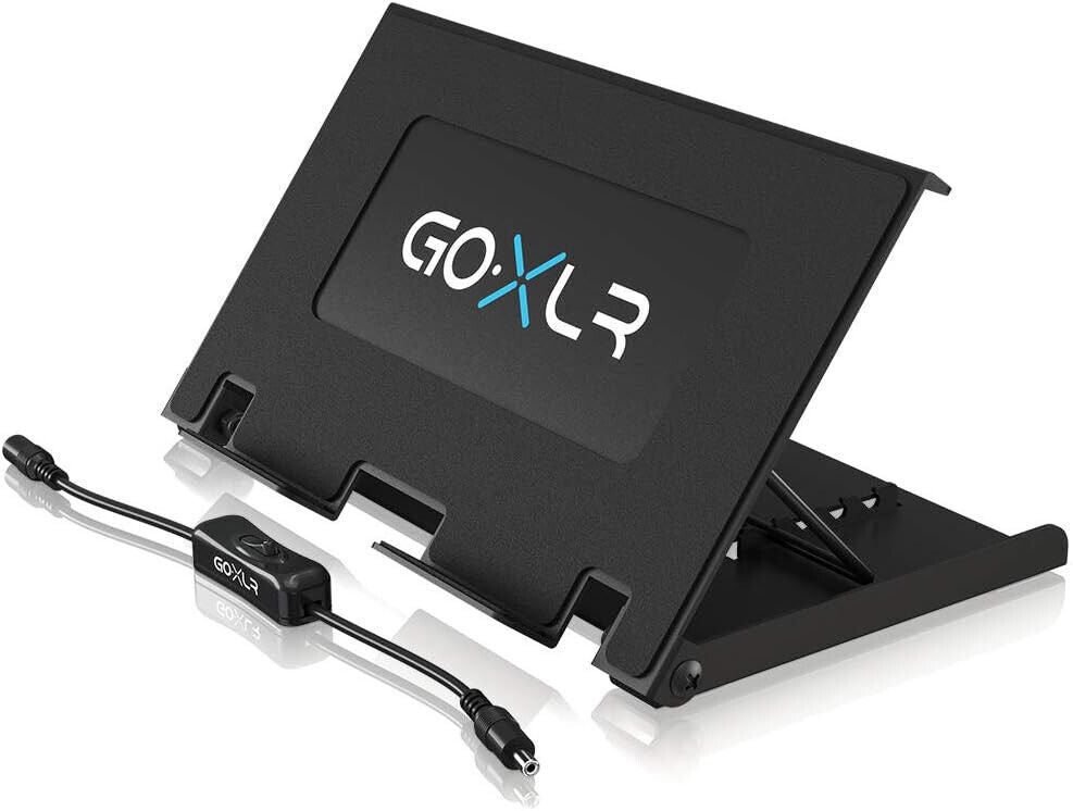 TC Helicon GO XLR Desk Stand Schwarz, Metall, Turm, Tischplatte, inkl. Adapter