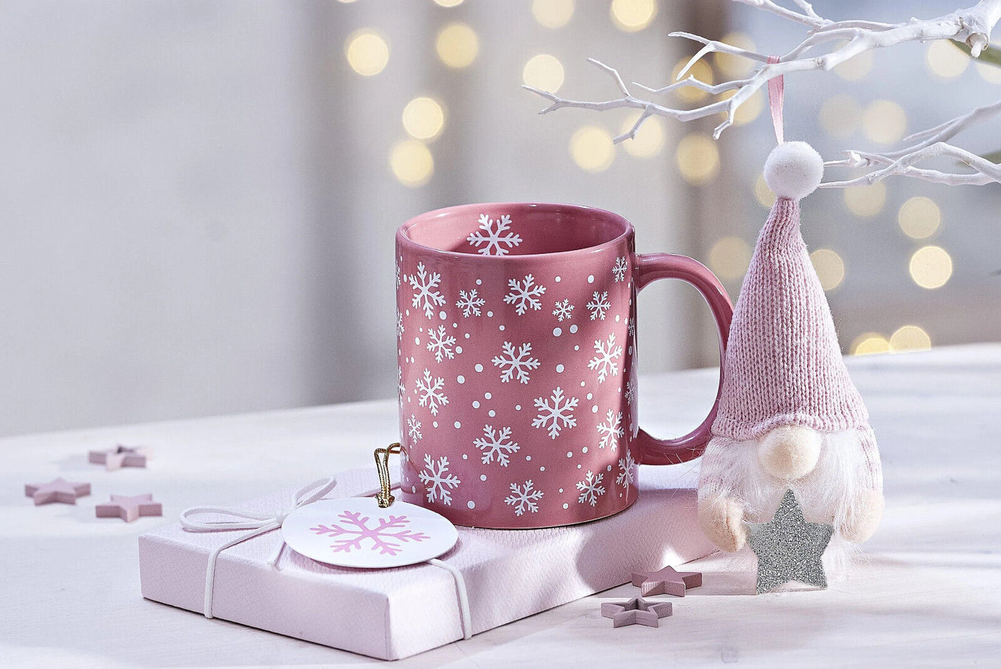 Geschenkset Wichtel "Frosty" Deko Wichtel Tasse Weihnachten Advent Geschenk Set