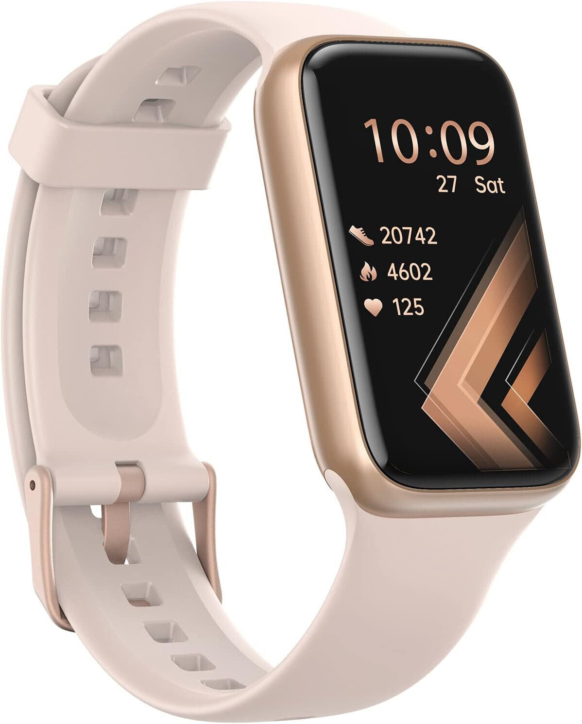 BingoFit Fitness Tracker, Fitness Armband Uhr mit Schrittzähler Pulsuhr Rosa