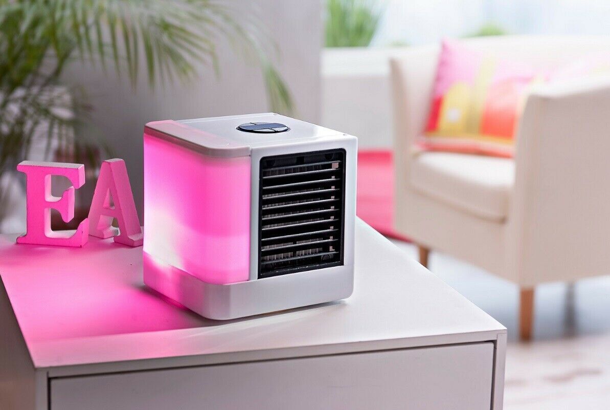 Verdunstungskühler Breeze Tragbarer USB Mini Kühlerlüfter Klimaanlage Ventilator