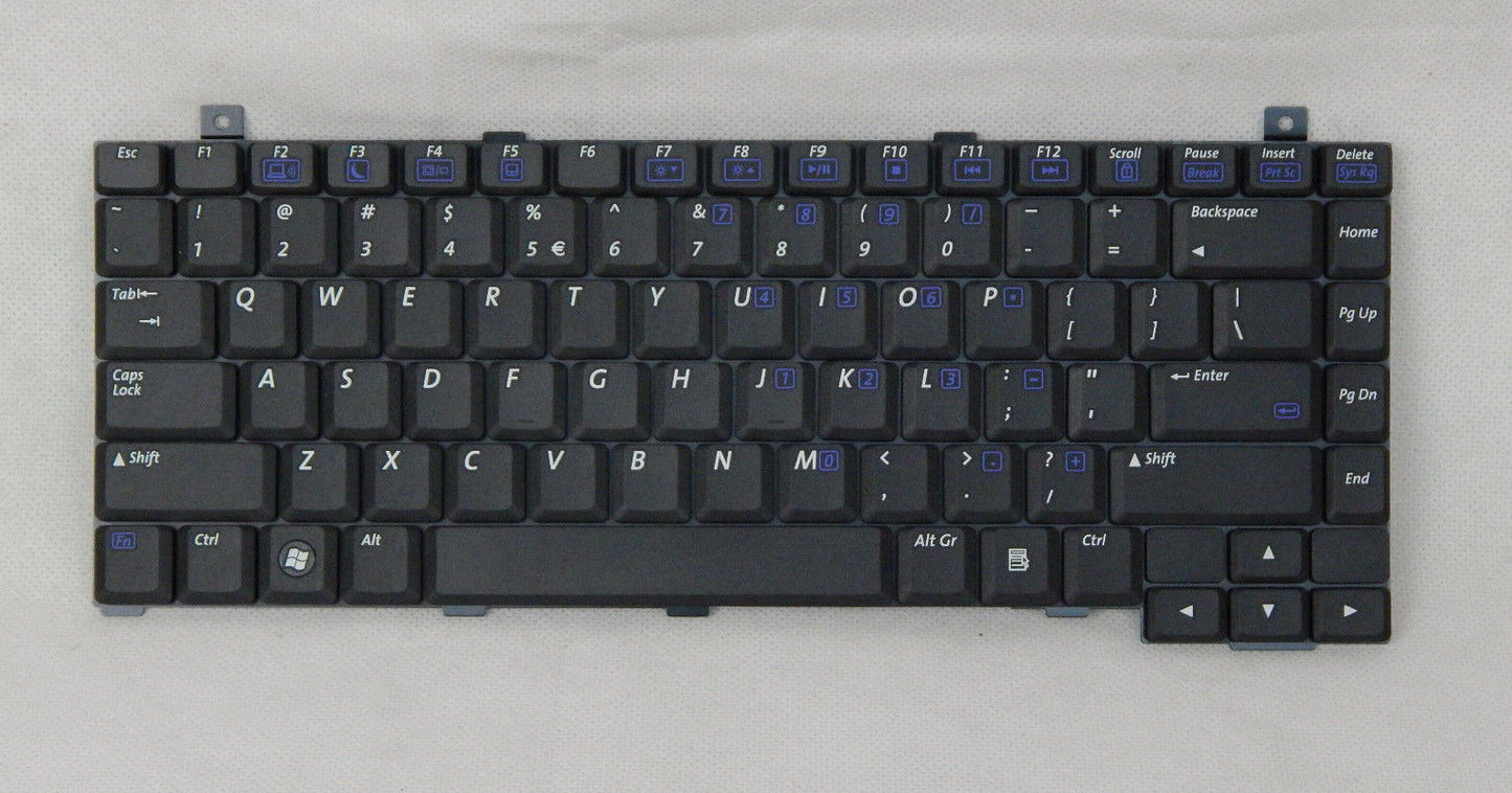 Laptop Tastatur Universal QWERTY Layout Laptoptastatur Notebook Einbau Tastatur