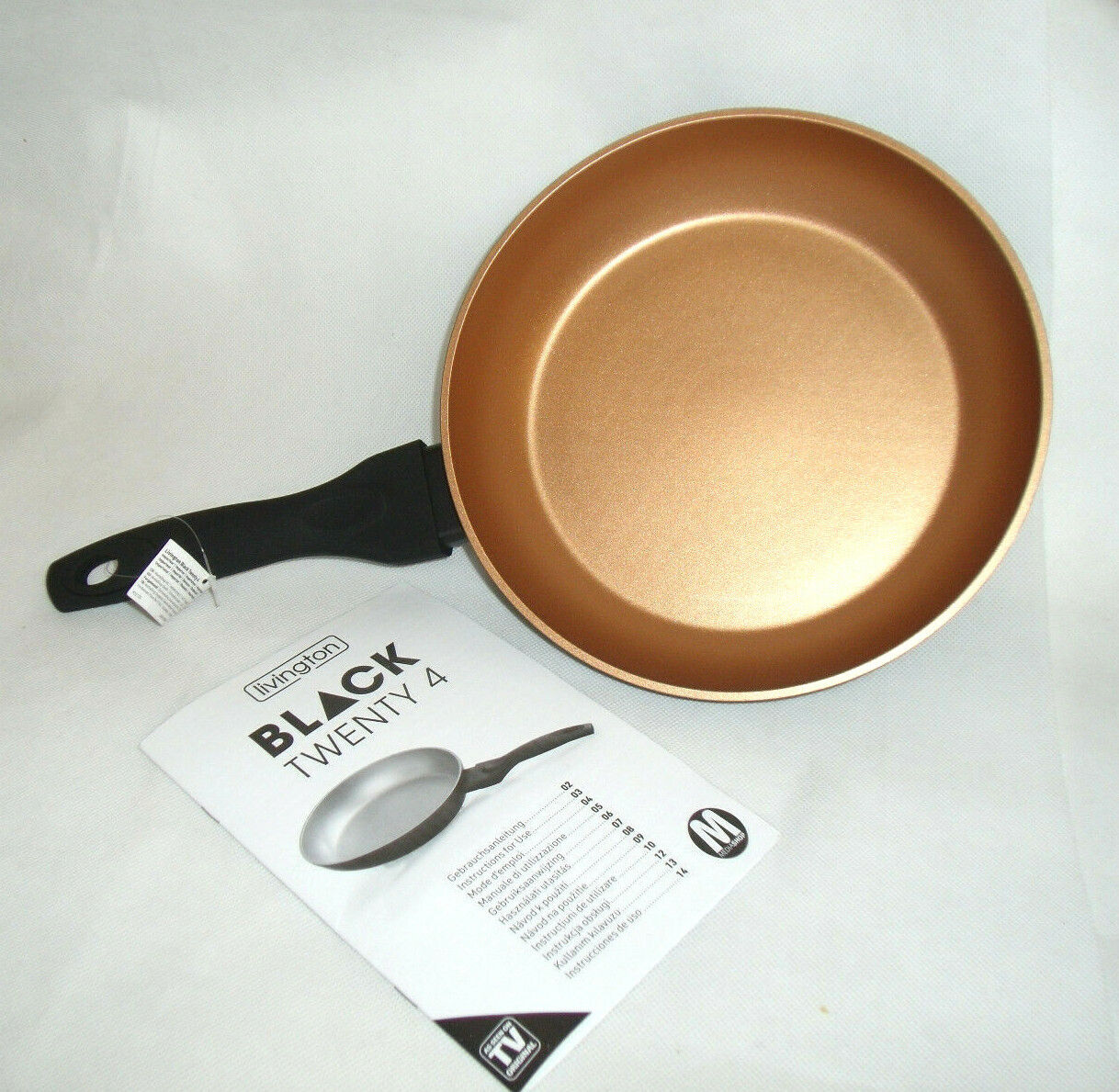 Livington Black Twenty4 Kochen und Braten Pfanne