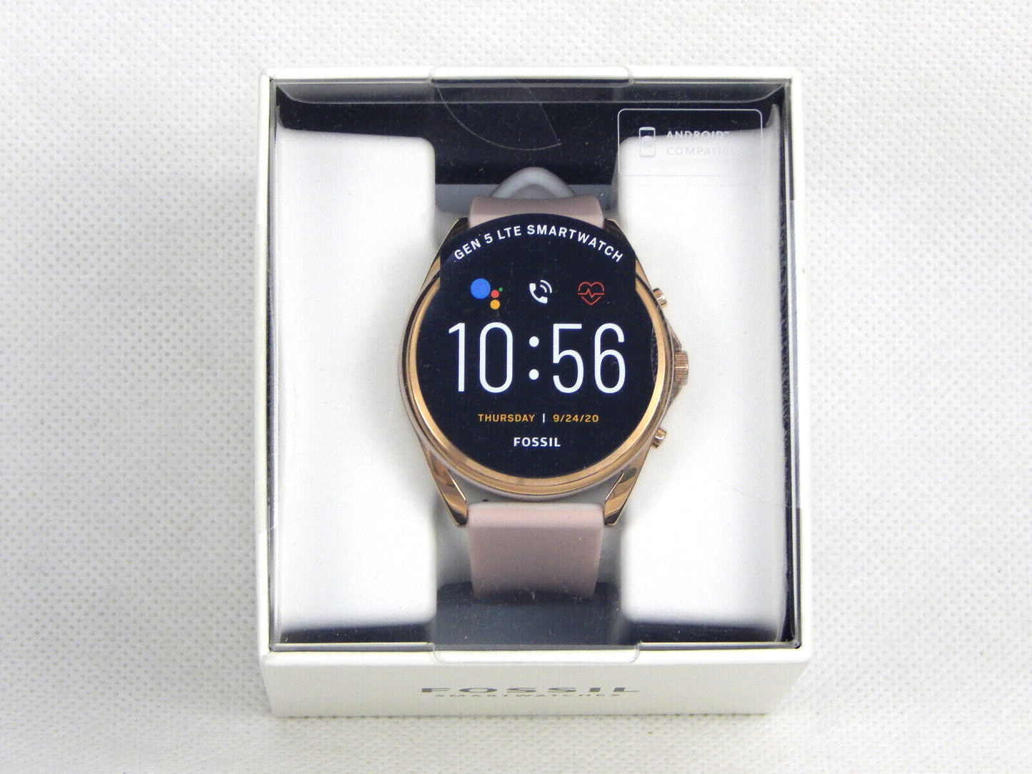 Fossil Damen Touchscreen Smartwatch 5 LTE Generation Lautsprecher Herzfrequenz