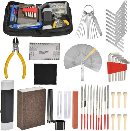 YANSHON Gitarren Pflegeset, Gitarren-Reinigungs- und Pflegeset, Konfiguration Re