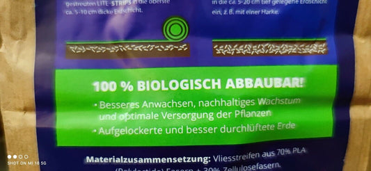 LITE-STRIPS Der wurzelnahe Wasserspeicher