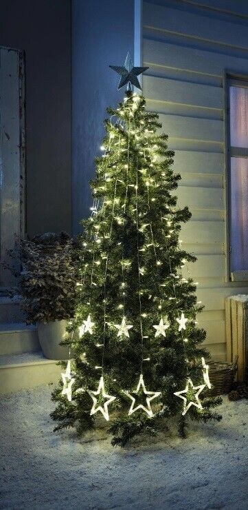 LED-Baumbeleuchtung "Sterne" 320LEDs
