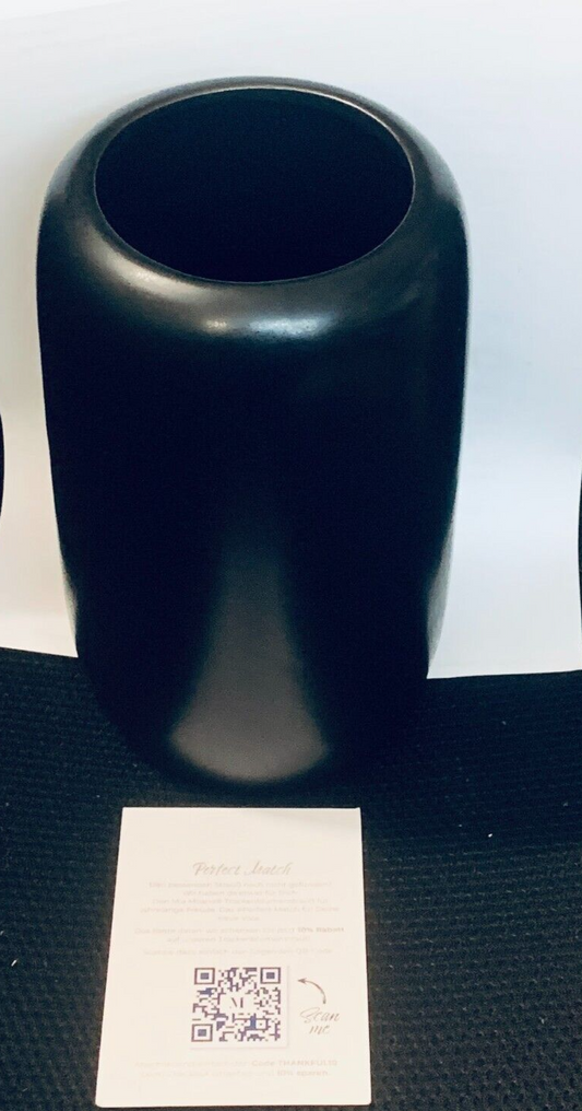 Mia Milano Bodenvase für Trockenblumen aus hochwertigem Keramik I Vintage Deko