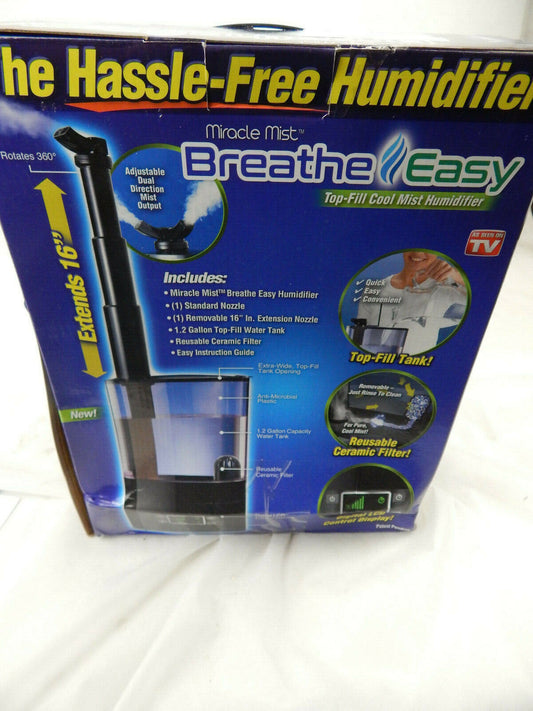 Breathe Easy Humidifier Ultra Cool Mist 