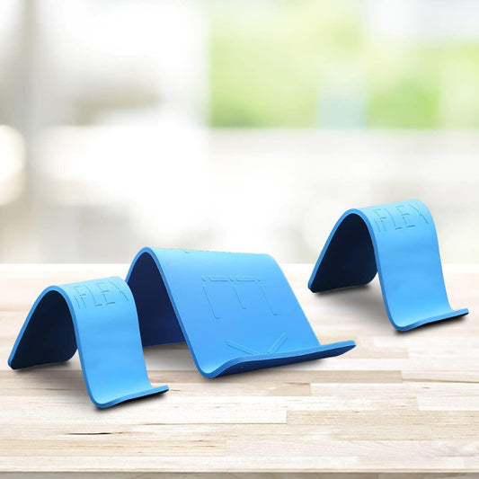 iFlex blau universal Halterung - Flexible Handyhalterug & Tablethalterung - Blau