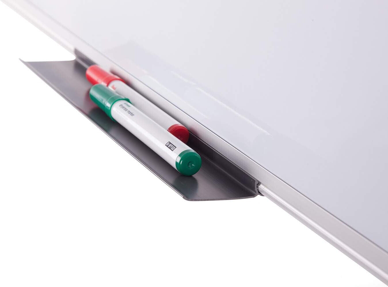MASTERVISION Bi-Office Magnetisches Whiteboard Maya 120 x 90 cm Magnettafel Weiß