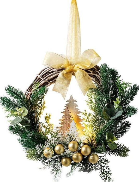 LED-Dekokranz "Noel" Durchmesser 30cm Weihnachtsdeko Advent LED Deko Weihnachten