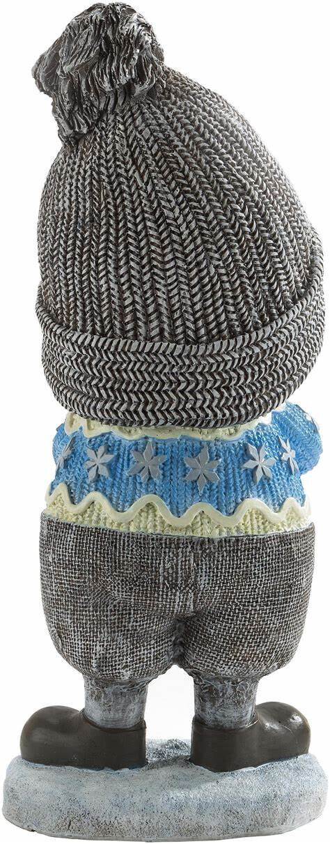 LED Dekofigur Winterkind Erik LED Advent Weihnachten Dekoration 40cm