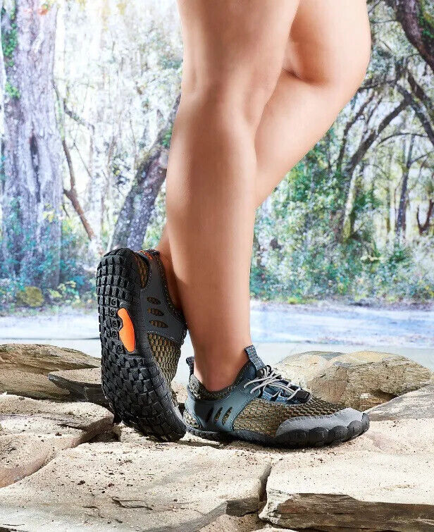 Barfußschuh „Hawaii“, grau (Größe: 39) Sportschuh Freizeit Schuhe Outdoorschuhe