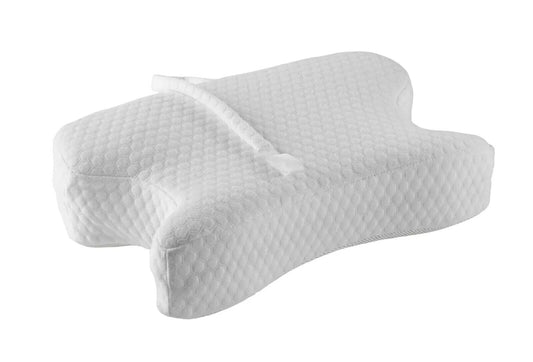 CPAP Kissen Ergonomisch Höhenverstellbar Seitenschläfer Körperkissen Weiß