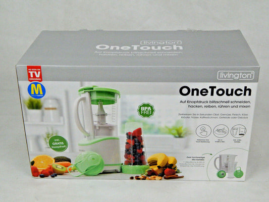 Livington OneTouch Standmixer Küchenmaschine Stand Mixer 400W Smoothie Maker