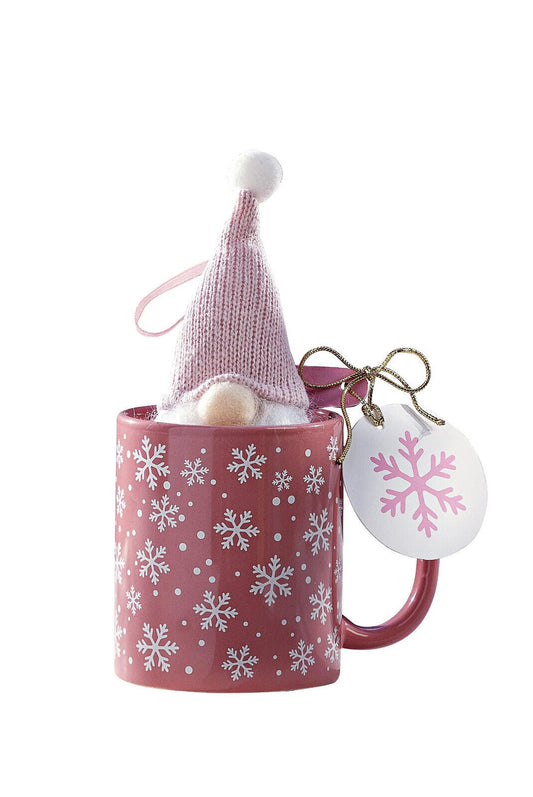Geschenkset Wichtel "Frosty" Deko Wichtel Tasse Weihnachten Advent Geschenk Set