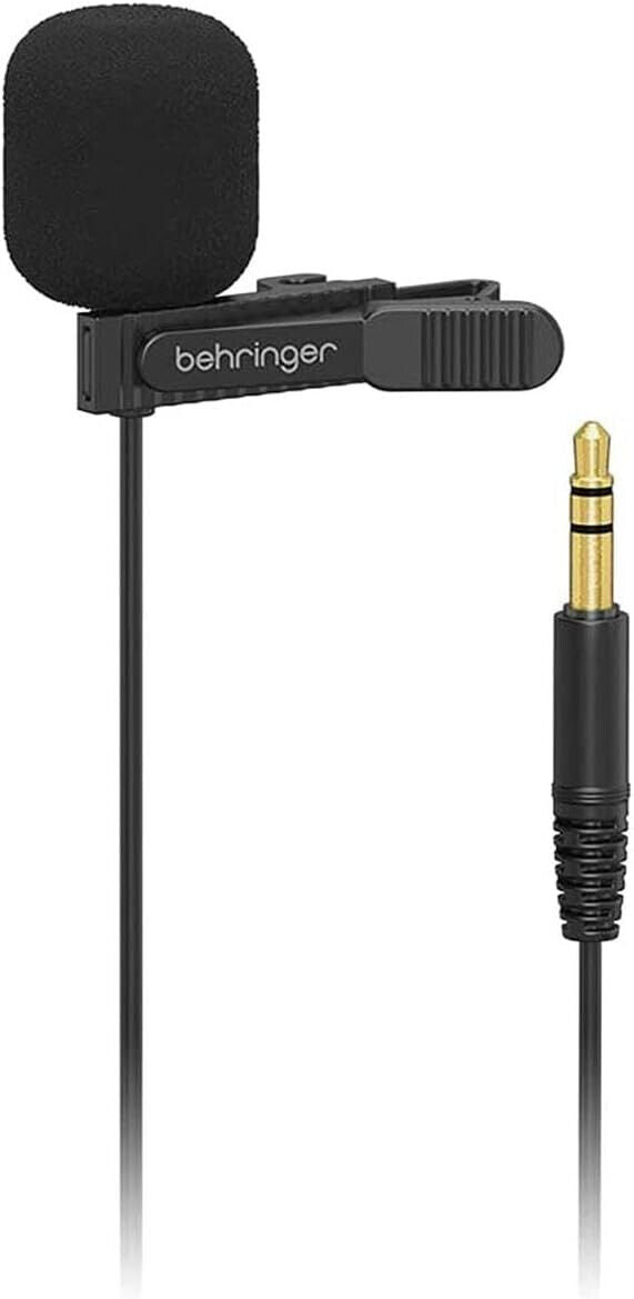 Behringer BC LAV GO Professionelles Lavalier-Mikrofon in Schwarz
