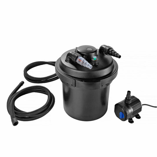 UVC Druckfilter Druckteichfilter Teichfilter mit 11W UVC Wasserfilter Teich
