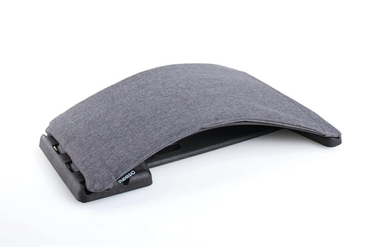 Orbisana Rückenstrecker Fitness Rückentrainer inkl Bezug 38,5x25,5cm grau B-WARE