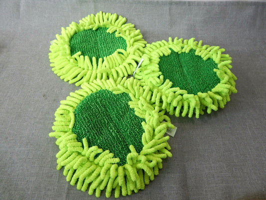 Livingston 3 Magic Mop Mikrofasertücher Ersatzteilset Scrubber Covers 