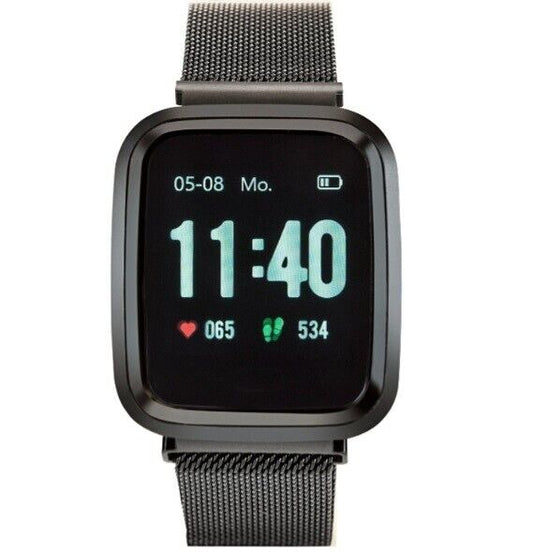 Fitnessuhr Smartwatch XXL-Farbdisplay 5 Sportmodi Fitnesstracker Schrittzähler