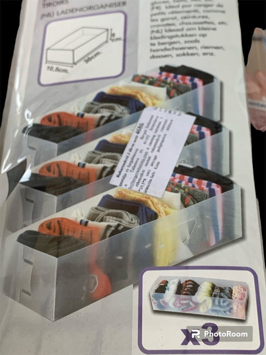 Jocca Schubladenordner Ordner für Handschuhe Gürtel Socken 1 Stück Home & Life
