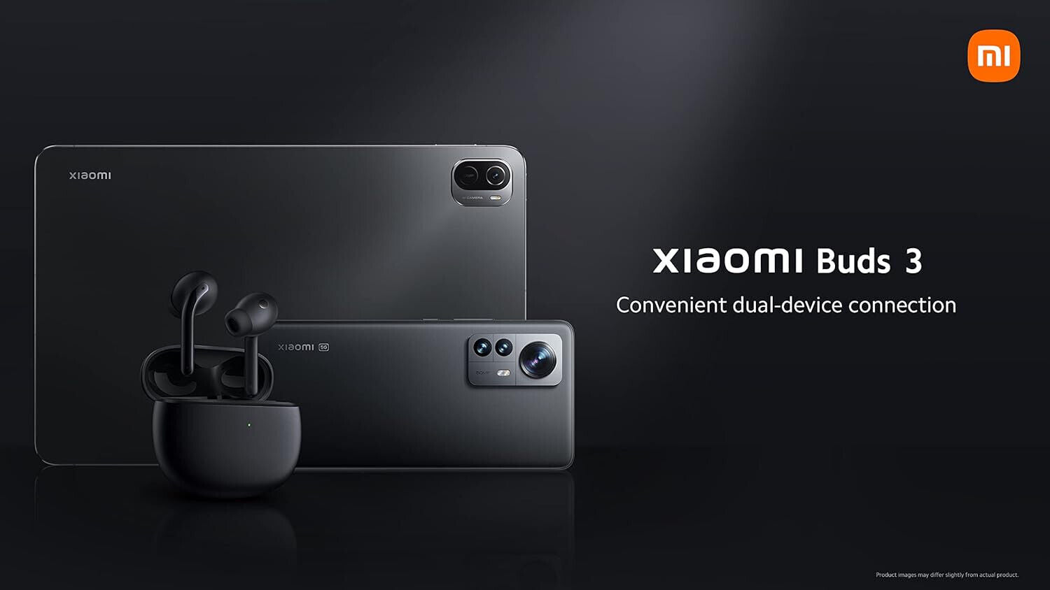 Xiaomi Buds 3 Bluetooth In-Ear Kopfhöhrer (Aktive Geräuschunterdrückung) Schwarz