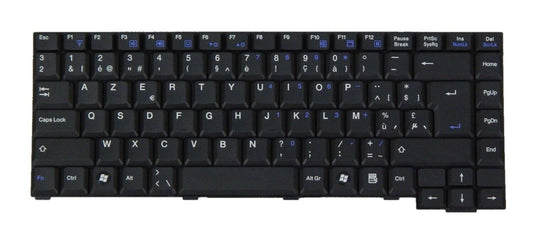 Laptop Tastatur Universal AZERTY Layout Laptoptastatur Notebook Einbau Tastatur