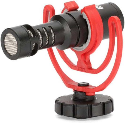 Rode Videomicro Kondensator Kamera Richtmikrofon aus Metall in Schwarz