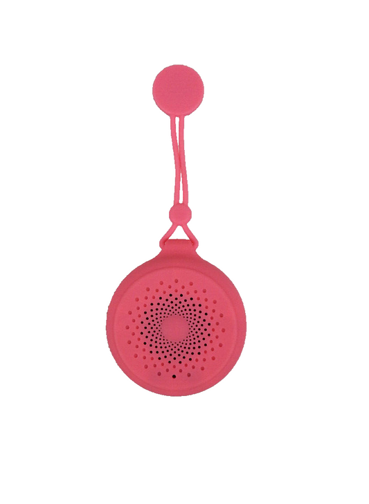 Bluetooth BT Sound Shower Lautsprecher für Dusche & Badezimmer in Rosa