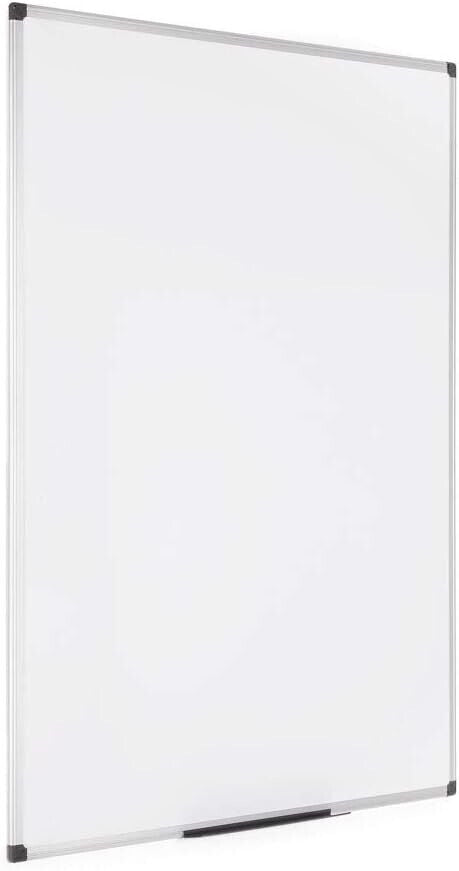 MASTERVISION Bi-Office Magnetisches Whiteboard Maya 120 x 90 cm Magnettafel Weiß