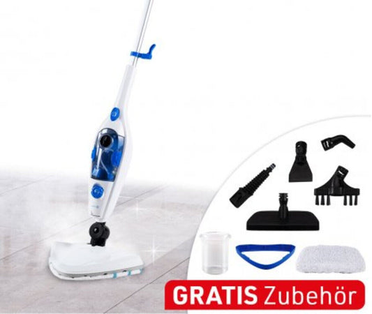 LIVINGTON Cleanica 360 Dampfreinigungssystem Bodenwischer Dampf Boden Reiniger
