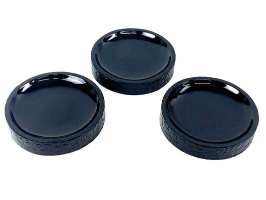 3x Seifenschale Sanwood Kroko Optik Hochwertiges Bad Design