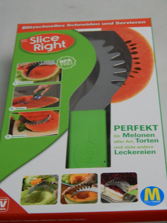 WassermelonenschneiderMelonenteiler Melonenmesser Obstmesser Küchenhelfer