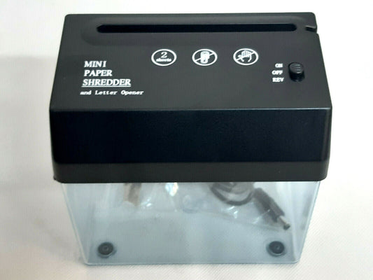 Mini Tragbare USB Papier Shredder Cutter Streifen Cut A6 Gefaltet A4 Schneiden 