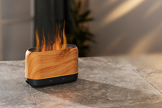 Aroma Diffuser Flame Luftbefeuchter Raumbefeuchter Luft befeuchter